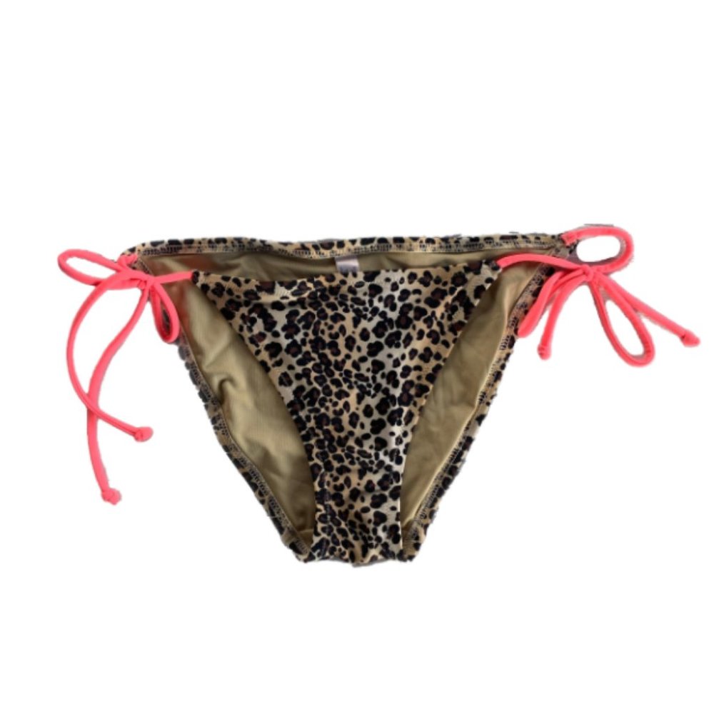 Leopard print Bikini Bottom with Strings